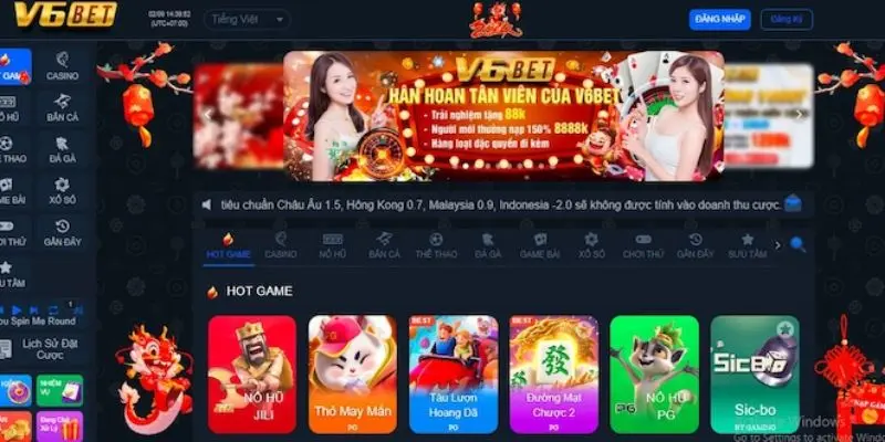 V6bet - Nhà cái uy tín tặng tiền khi đăng ký 166k trải nghiệm 2 trang-cuoc-v6bet